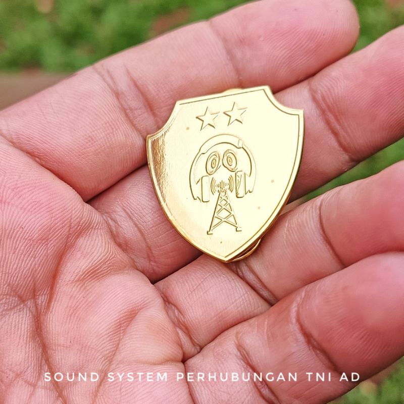 Brevet Brivet Wing Soundsystem Perhubungan TNI AD