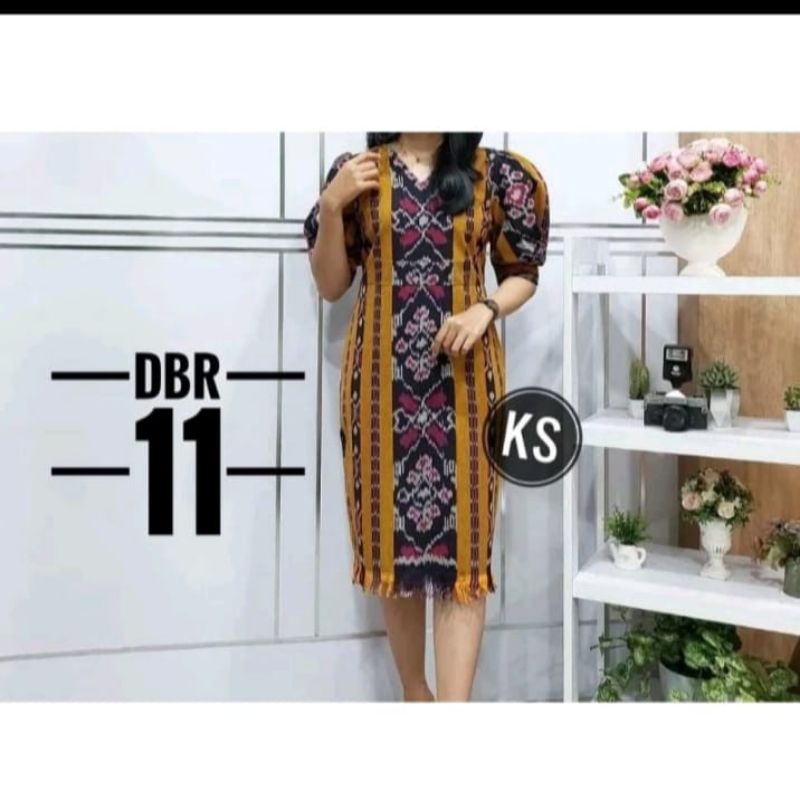 DRESS TENUN WANITA RUMBAI BAWA,BAJU WANITA CANTI,BAJU MODREN KEKINIAN