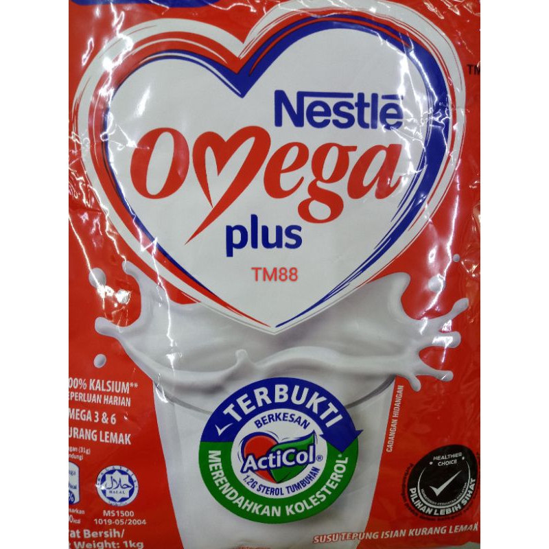 

SUSU TEPUNG ISIAN KURANG LEMAK/NESTLE OMEGA PLUS