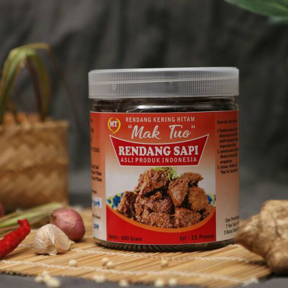 

Terlaris Rendang Padang Rendang Mak Tuo Rendang Sapi Kering Hitam Maktuo Otentik Rendang Padang