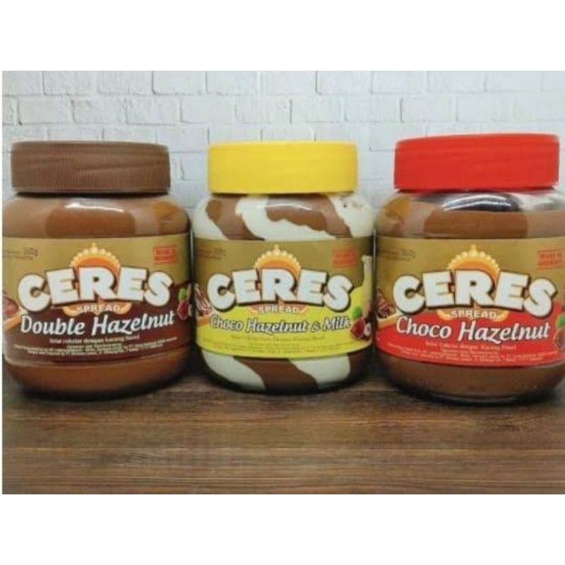 

Ceres Spread Double Hazelnut / Choco Hazelnut 350gr