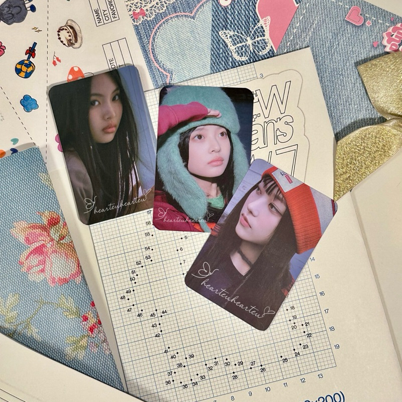 [READY STOCK INA] [OFFICIAL] — Photocard NEWJEANS YES24 Pre Order Benefit Bene era OMG Ditto Hanni H
