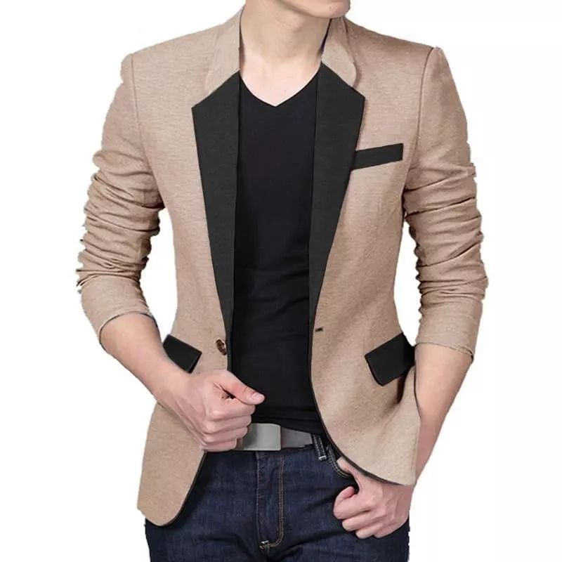 Jas Pria Style/Blezer Pria/Jas Wisuda Jas Kantoran Jas Pria Kekinian