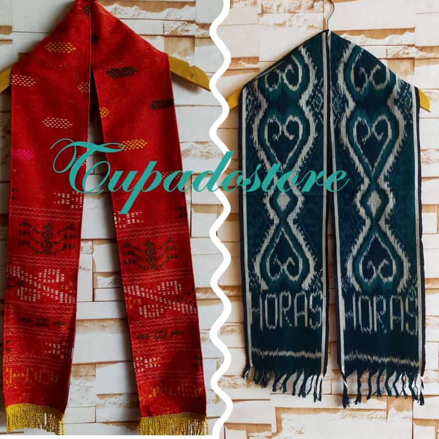 Terbaru 33 Stola  syal  selendang  stola ulos batak  stola tenun jepara Horas
