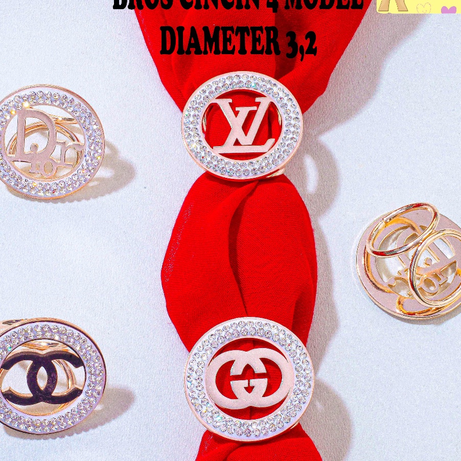 COD NEWPRODUCT Bros  Jilbab  Hijab  Syal  Cincin 4 Model