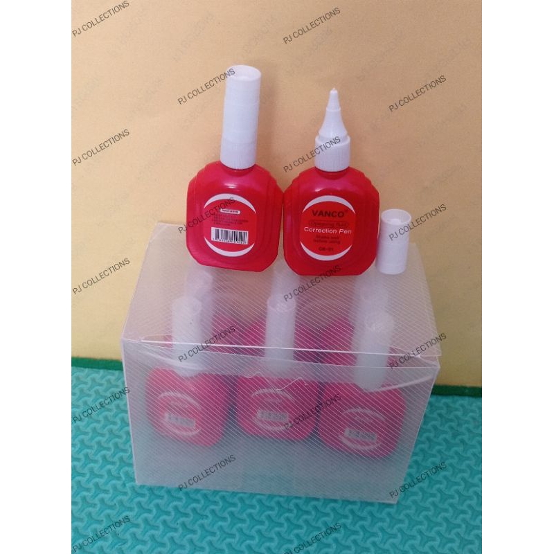 

STIPO CAIR/PENGHAPUS CAIR /TIPE X CAIR /CORRECTION PEN VANCO