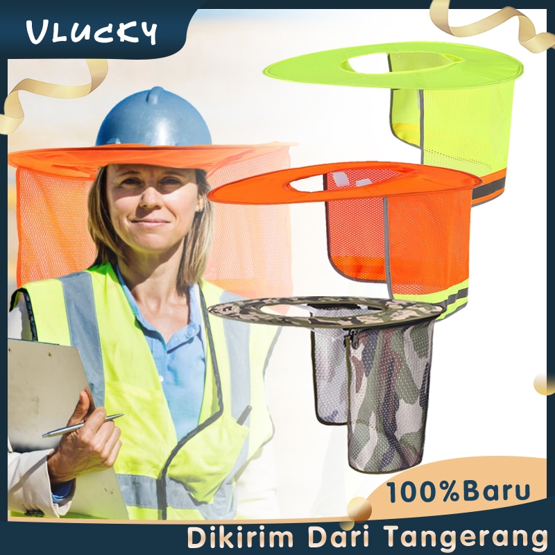 Topi Sunbrim Pelindung Panas Topi Sunbrim Helm Topi Safety Pelindung