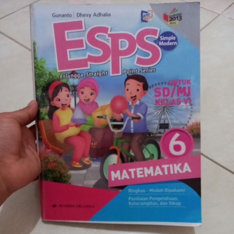 ESPS SD/MI kelas 6 Matematika