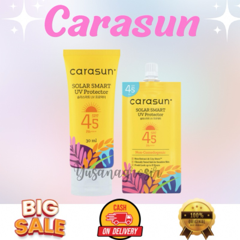 [YUSANA 100% ORIGINAL] Carasun Sunscreen |Sunscreen |8ml |30ml |Carasun