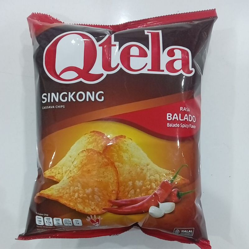 

Qtela Keripik Singkong Rasa Balado 180 g