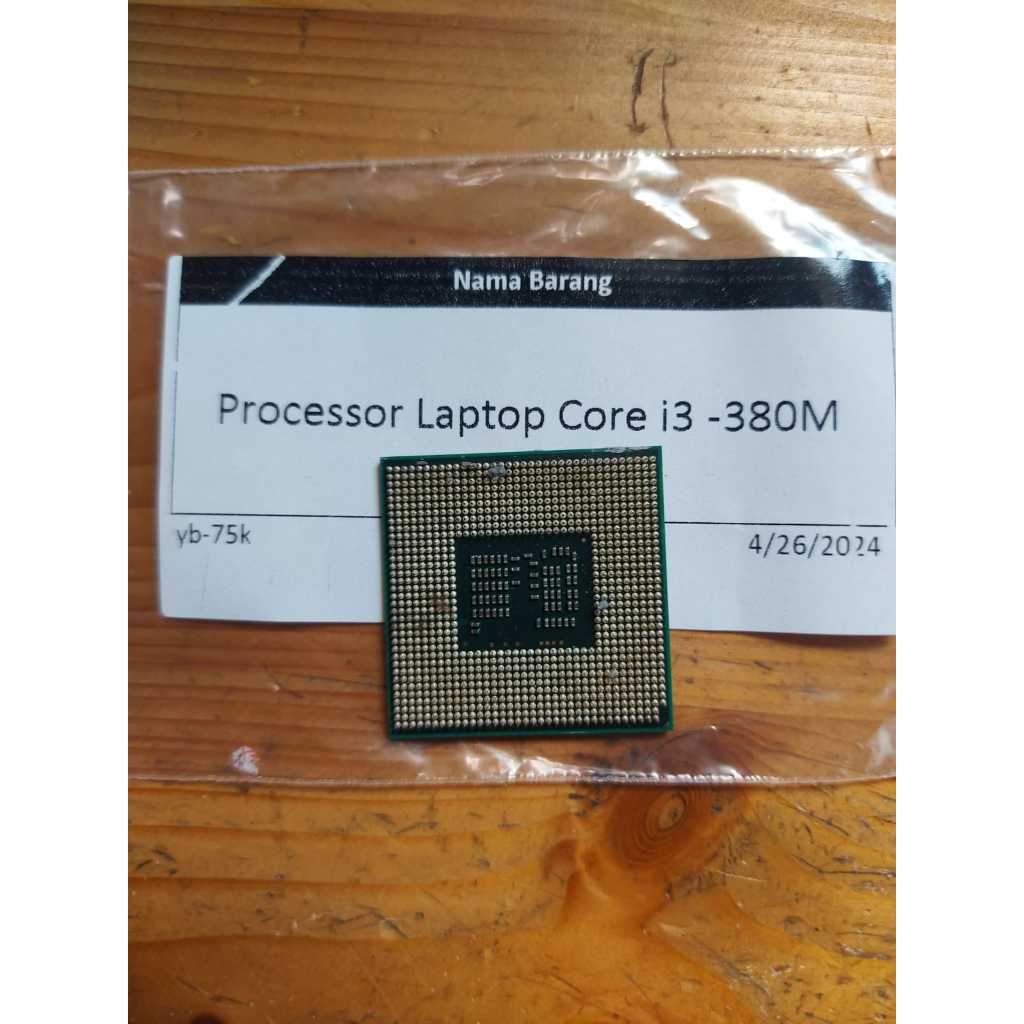Processor Laptop Core i3-380M
