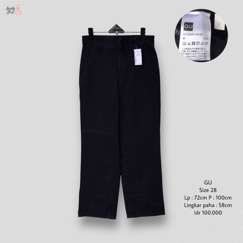 GU by uniqlo highwaist jeans