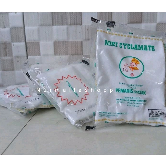 

MIKI CYCLAMATE PEMANIS BUATAN 40GR