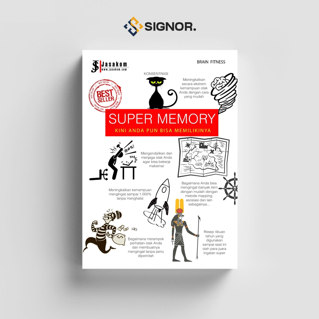 

[ID1706] Super Memory: Kini Anda Pun Bisa Memilikinya - Jasakom