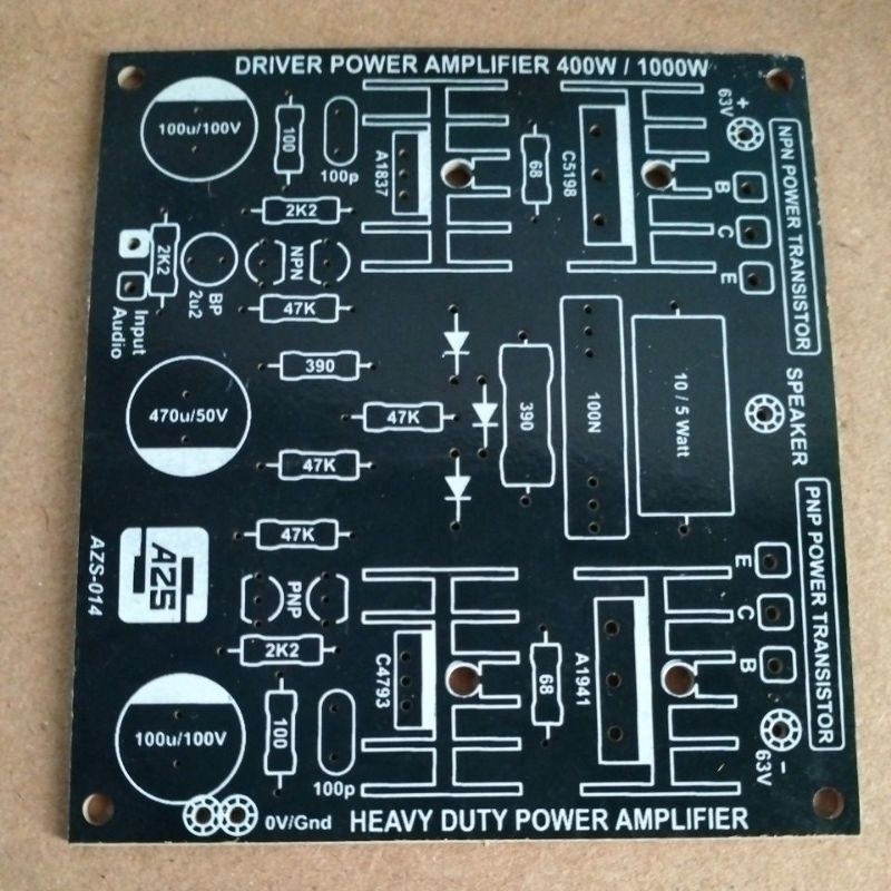 PCB Power 2 Tingkat DTK 400W-1000W