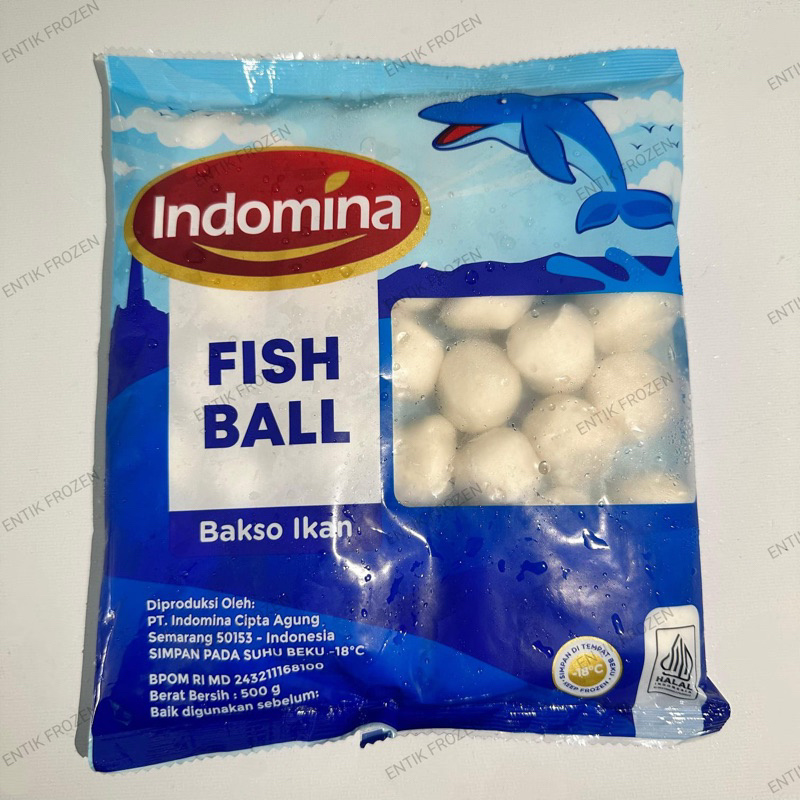 

Indomina Fish Ball | Bakso Ikan 500gr