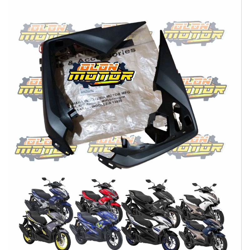 COVER PANEL SAYAP DALAM AEROX 155 OLD/LAMA ASLI ORIGINAL YAMAHA B65-F835U-00 B65-F835V-00