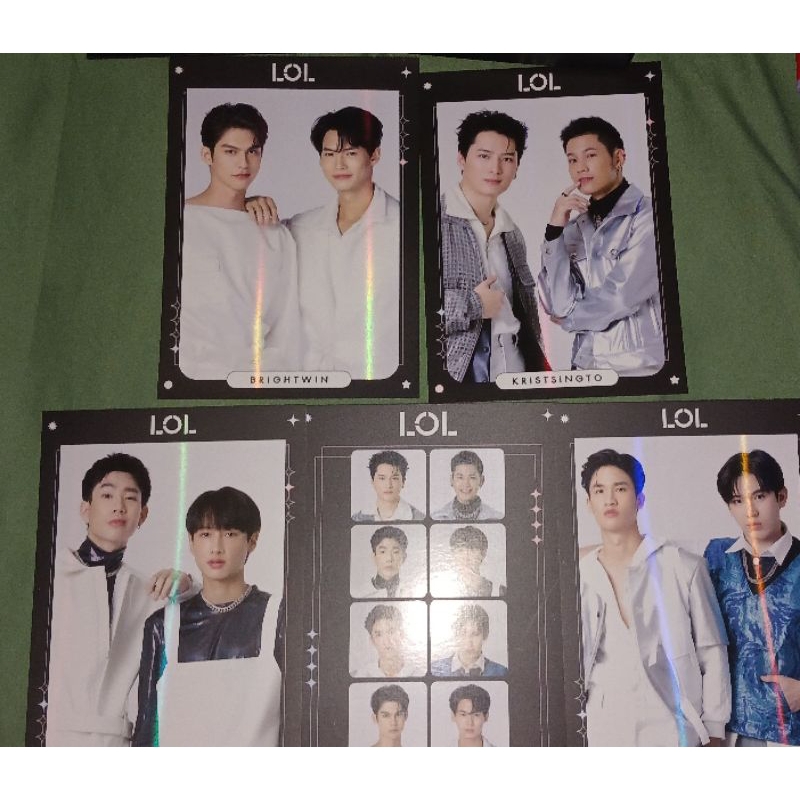 Postcard LOL 2022 TayNew Bright Win Off Gun Krist Singto