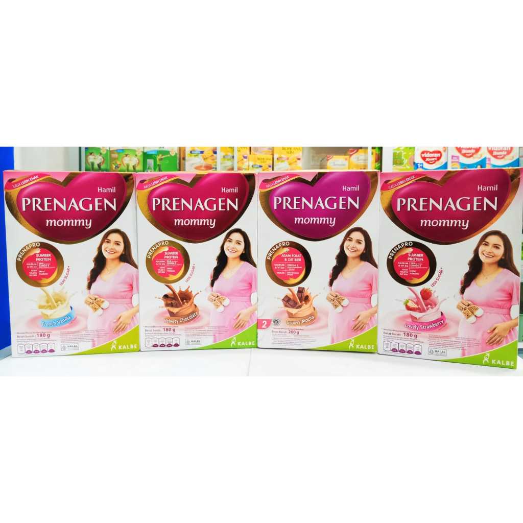 Prenagen 𝐌𝐎𝐌𝐌𝐘 𝟏𝟖𝟎𝐆𝐑 - Susu Ibu Hamil Trimester 2