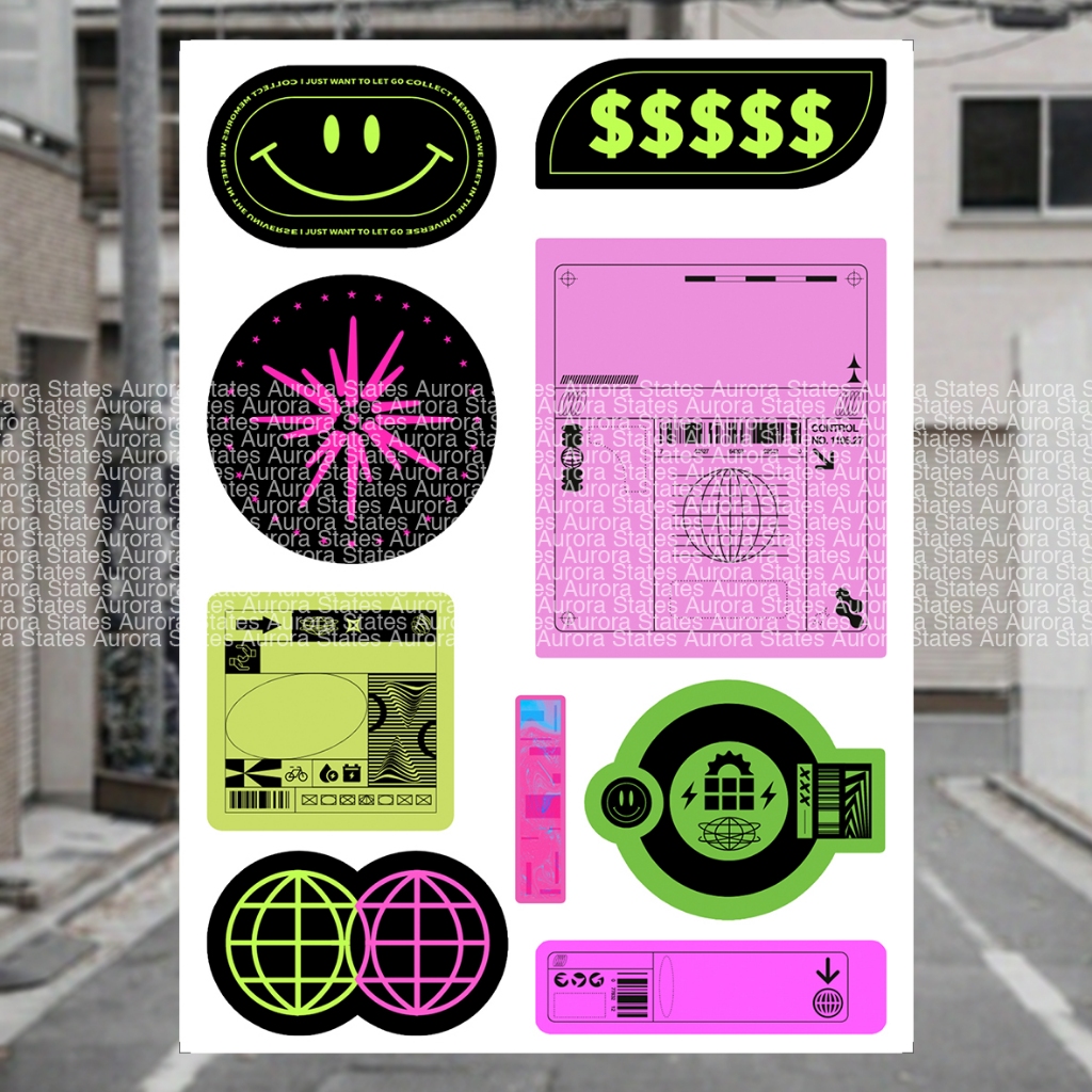 

Sticker Aesthetic Laptop | Sticker Helm Waterproof | Sticker Botol Tumblr