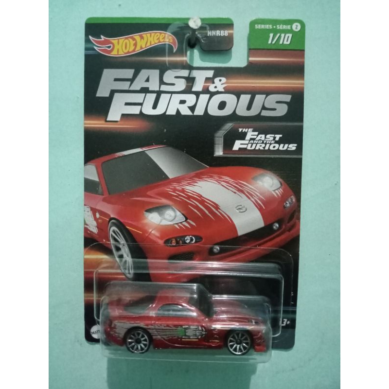 Hot Wheels Fast & Furious 95 mazda rx 7