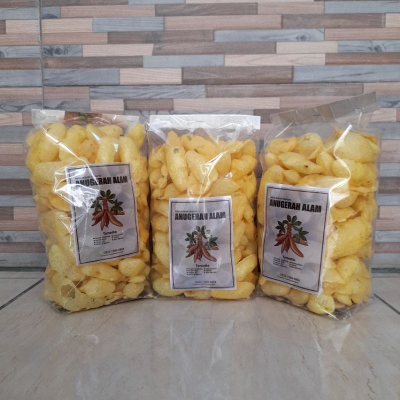 

Keripik comet singkong kemasan plastik 200.gr, gurih dan renyah