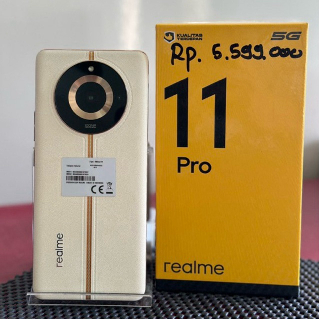 Realme 11 Pro 5G 8/256GB Garansi Resmi Second Original