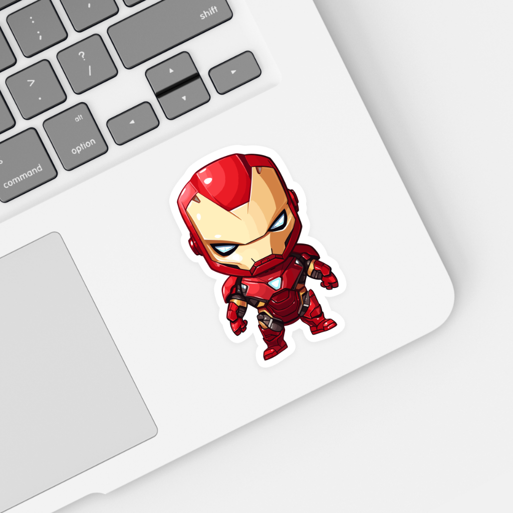 

Sticker Vinyl Ironman