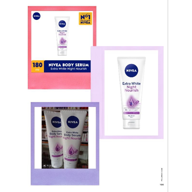 Nivea body serum Night Nourish 180 ml