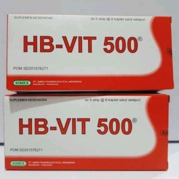 HB-VIT 500 / HB VIT 500 BOX ISI 30 KAPLET