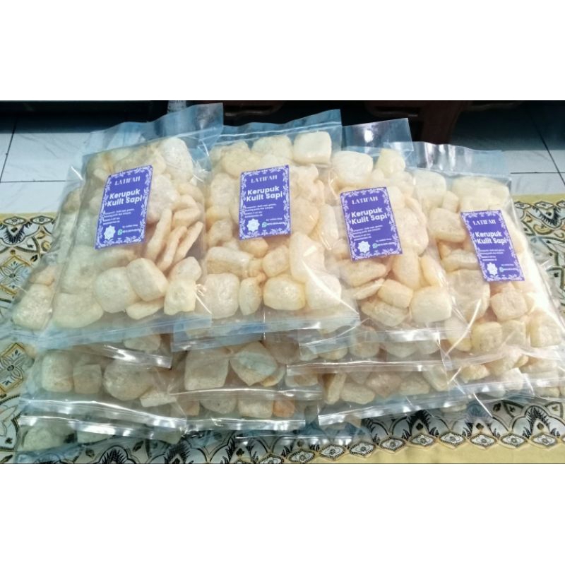 

kerupuk kulit sapi mateng 4 pcs