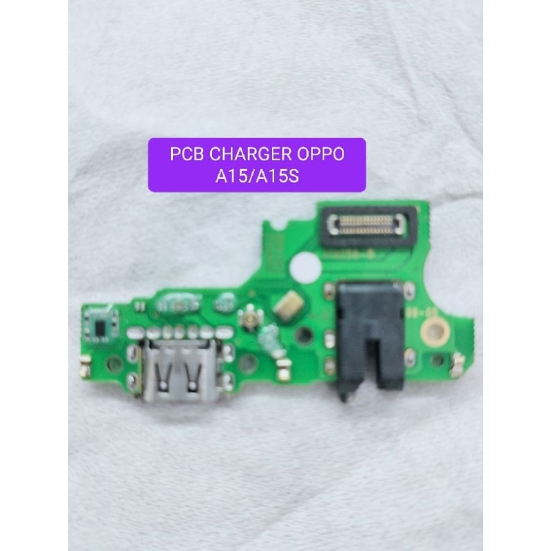 PCB CHARGER CONEKTOR CHARGER PAPAN CHARGER ORIGINAL OPPO A15/A15S