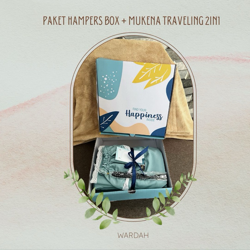 

Box Hampers Gift Card Plus Tasbih Digital