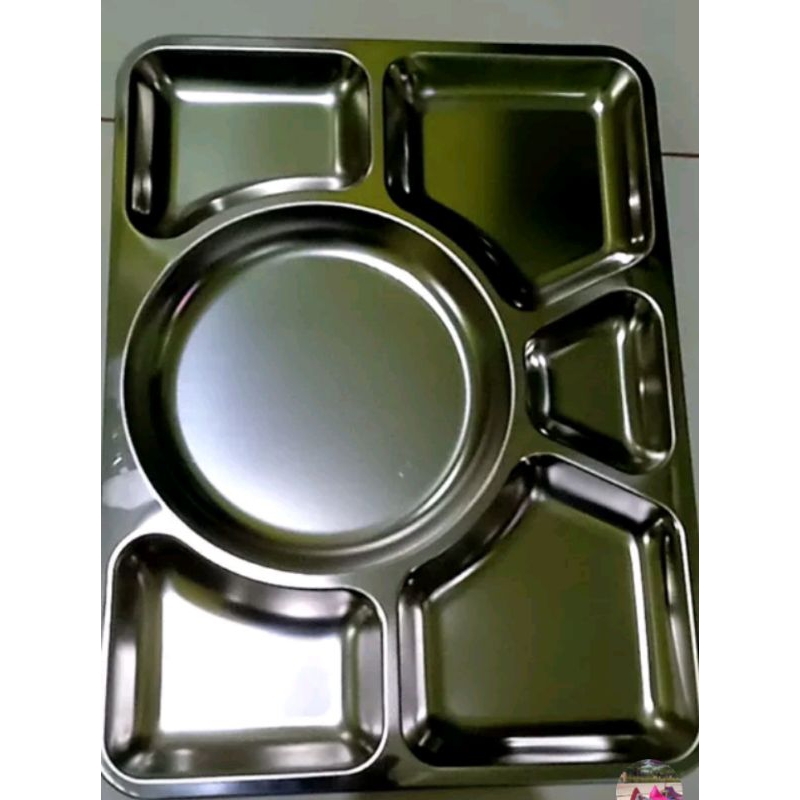 Tempat Makan Food/Tray Stainless steel