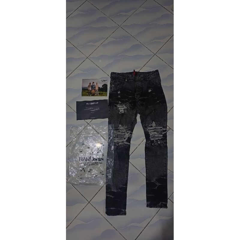 M1 tri biker denimitup(hamjeansku)