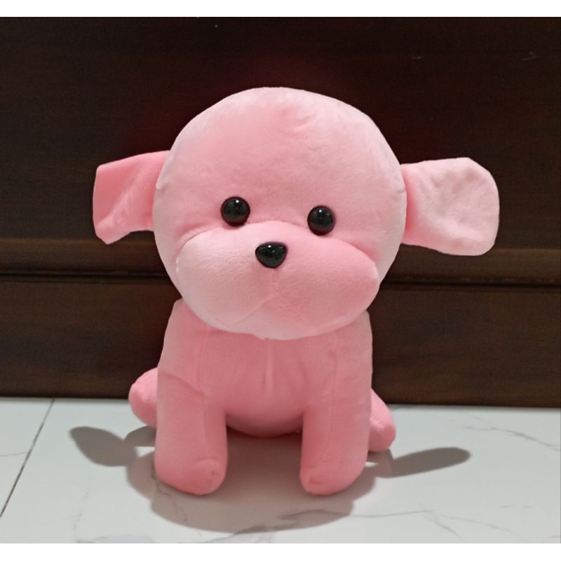 Boneka Anjing Pink