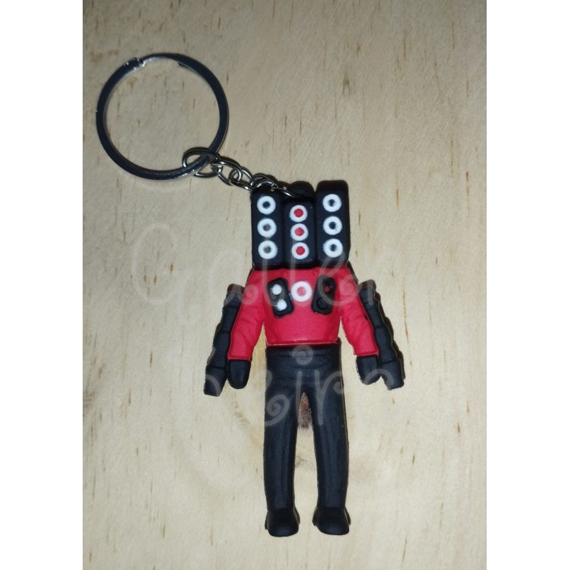 Skibidi Toilet - Gantungan Kunci Skibidi Toilet