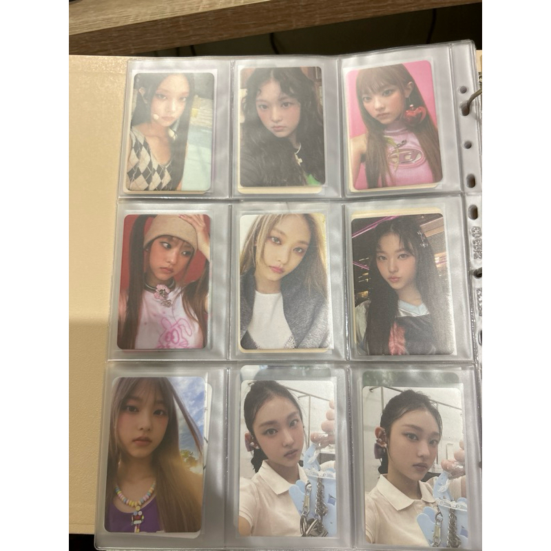 Haerin Newjeans official photocard