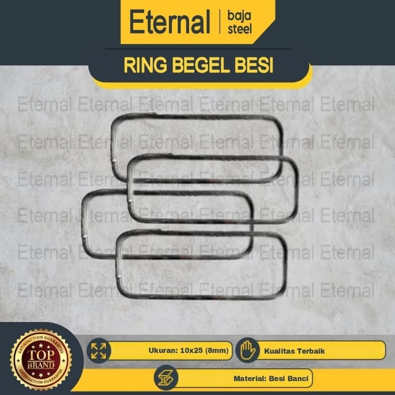 RING CINCIN BESI BEGEL 10X25 CM BESI BEHEL 8 BANCI