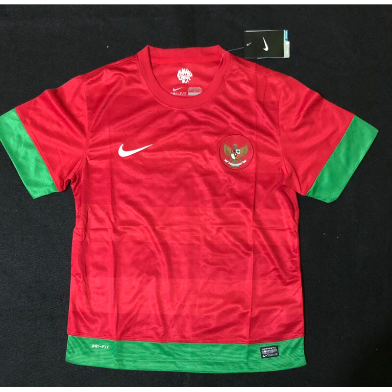 Jersey bola retro Timnas Indonesia Home 2012 BNWT GO