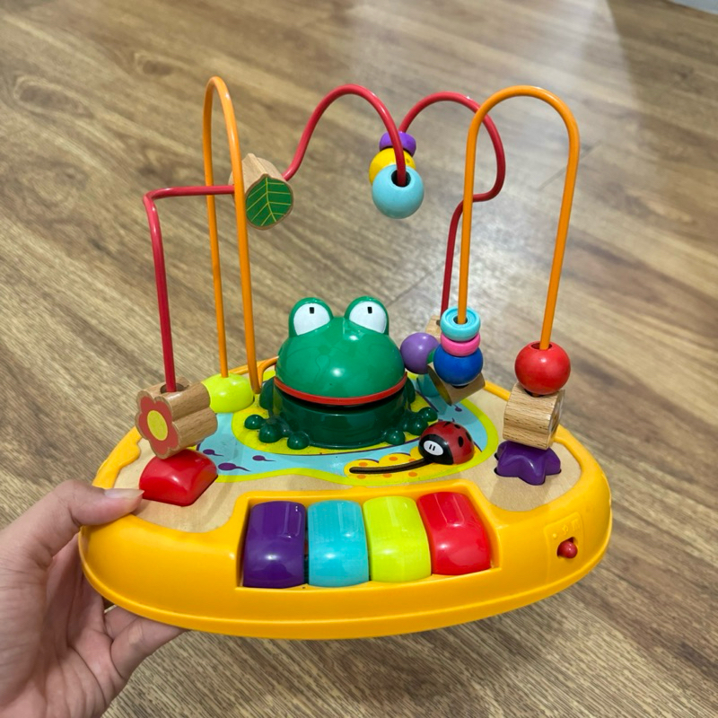 PRELOVED Top Bright Sound Frog Bead Maze