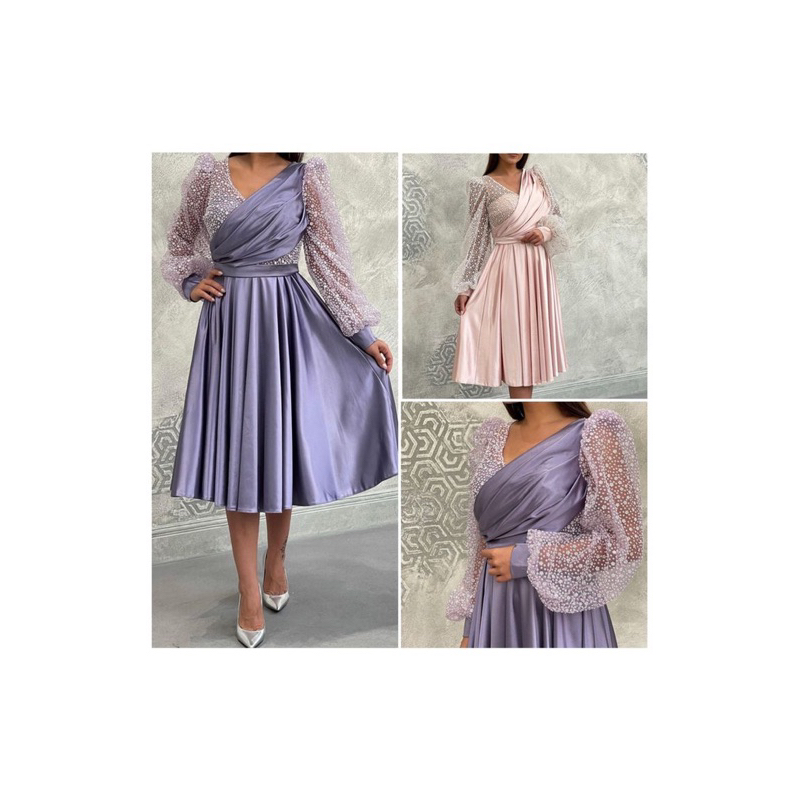 dress pesta gaun promnight