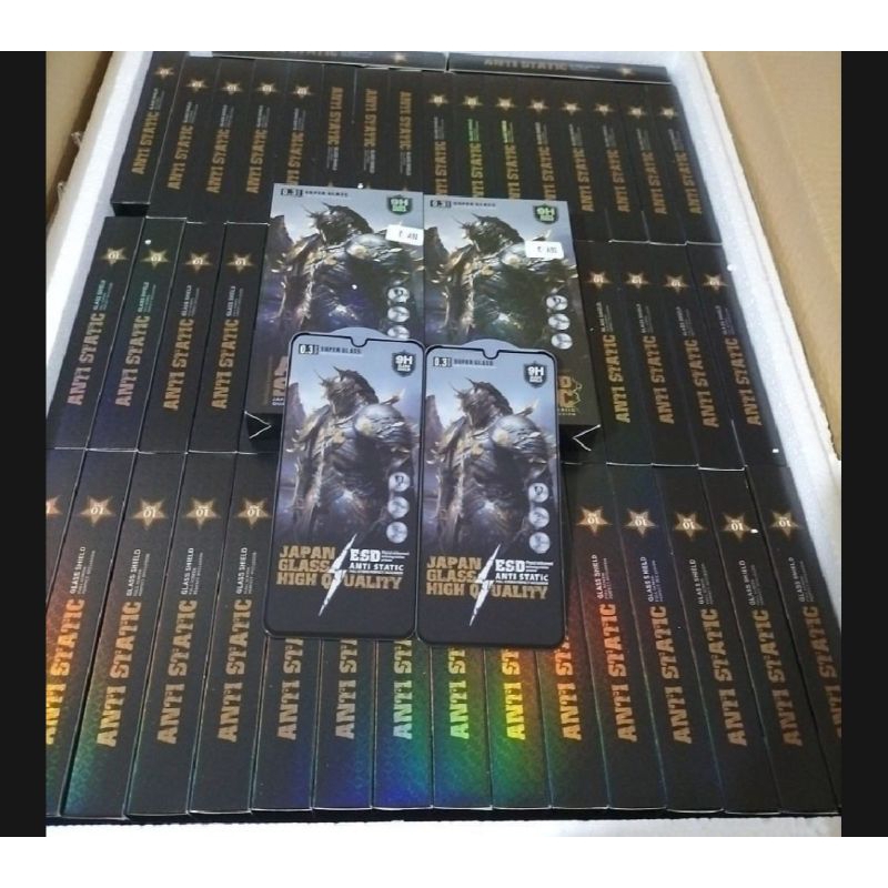 Tempered Glass Full JX-1 Anti Static ESD Japan High Quality