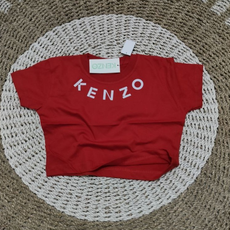 CROP TOP POLOS TEBAL COTTON COMBED 24S PREMIUM BAJU/CROP TEE TSHIRT KOREA FASHION WANITA/KAOS KATUN 