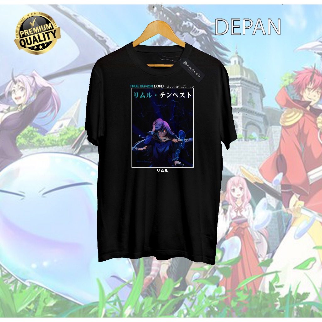 Baju Anime tensura rimuru - kaos anime - baju wibu - anime viral - anime keren - anime - tensura - b