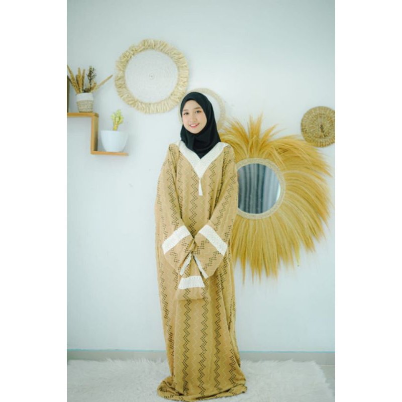 URAGIRI SIZE XL mukena abaya sholat terbaru 354 by Jihan salsa
