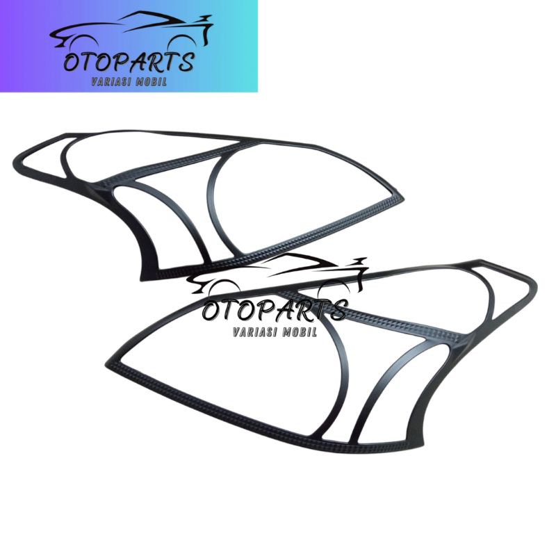 GARNIS DEPAN AVANZA XENIA VELOZ 2012-2015 JSL HITAM DOFF SET KANAN KIRI