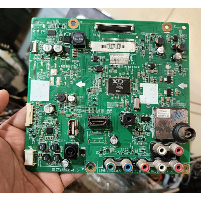 MAINBOARD TV 24LN4100-TA MB MESIN TV LG LED 24LN4100