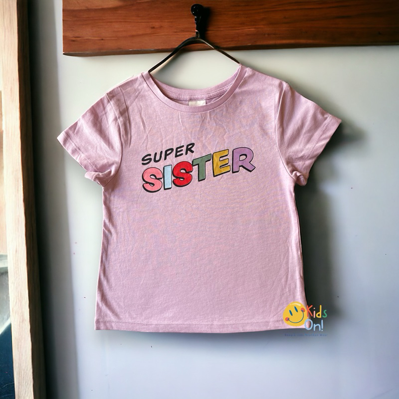 Super Sister - Kaos Anak Perempuan HM by Kids On