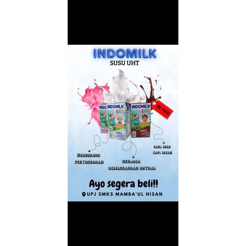 

INDOMILK SUSU UHT KIDS